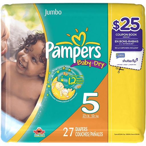 Obtenez Le Coupon Rabais Pampers A Imprimer De 2.50
