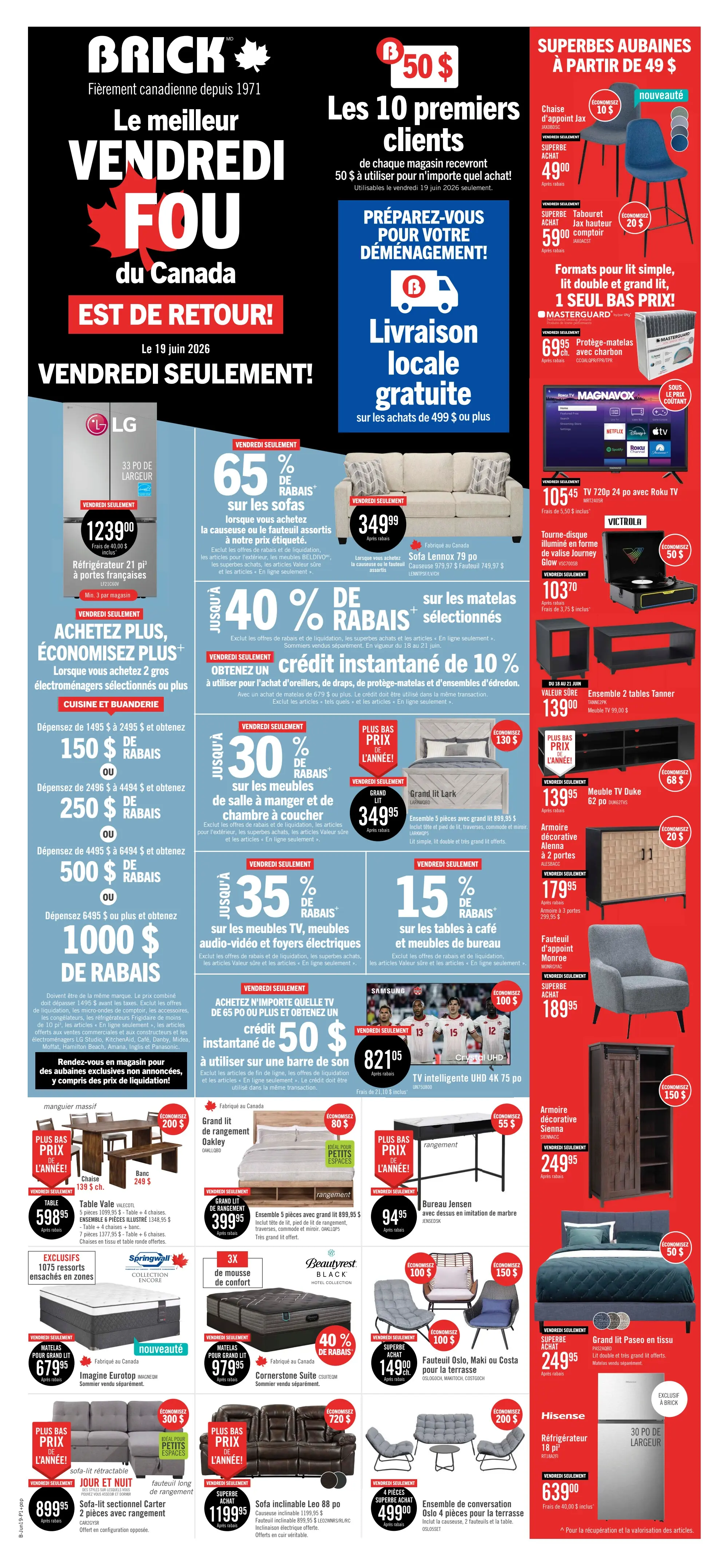 Circulaire Brick Du 18 Au 21 Juin 2026 - Page 1