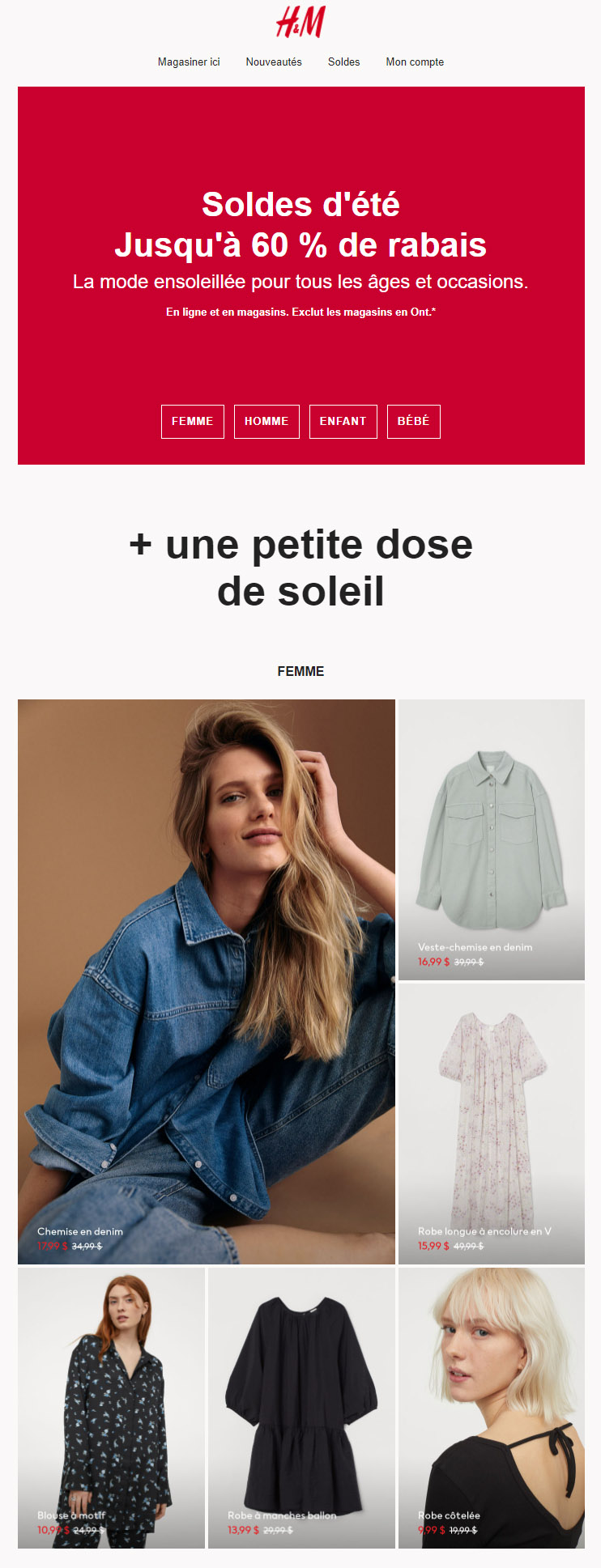 Dès Aujourd&rsquo;Hui : Soldes Jusqu&rsquo;À 60 % De Rabais