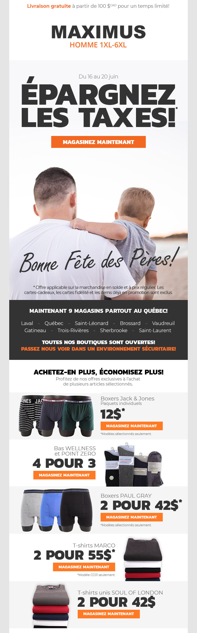 Épargnez Les Taxes!