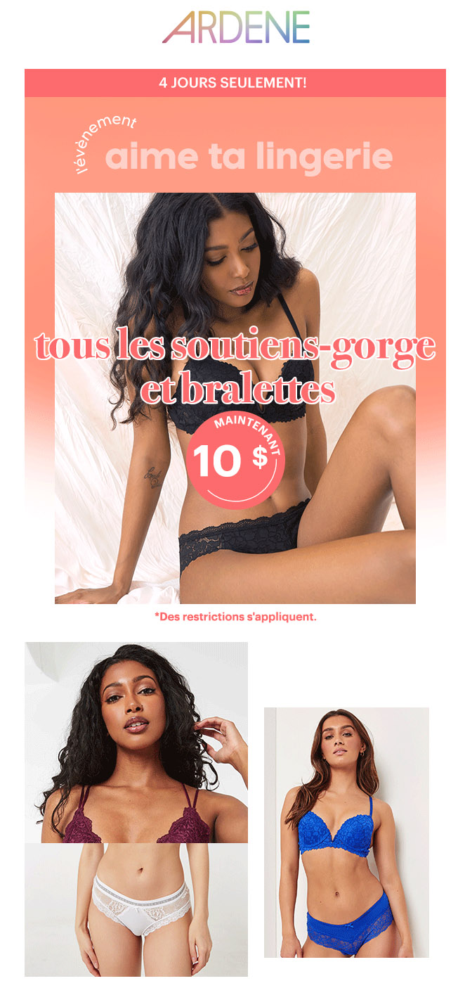 Vente De Lingerie Juste Pour Toi